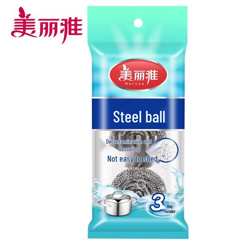 Heavy-Duty Stainless Steel Scouring Pads