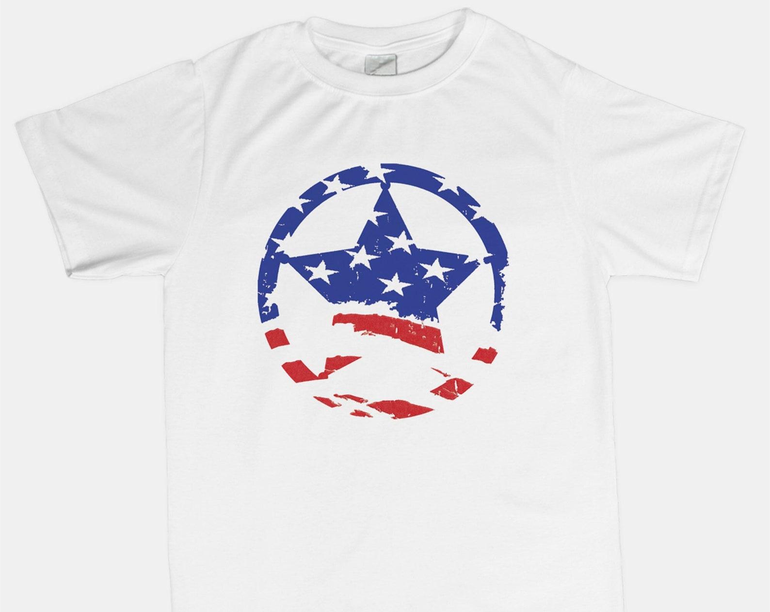 Easy Rider T shirt, American Flag Tee, USA T shirt, Easy Rider Gifts S
