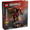 LEGO Ninjago Fire Knight Mech Toy - Birthday Present - Building Blocks - Boys and Girls - Ages 14, 15, 16 - Middle School Students - Competitive Robot