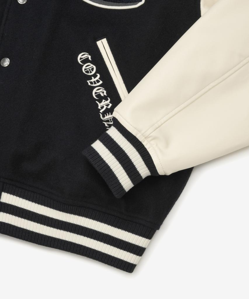 COVERNAT Diploma C Logo Wool Varsity Dark Navy