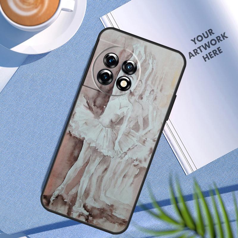Swan Dance Ballet Case For OnePlus Nord N200 N100 Nord 3 2T CE 2 Lite OnePlus 12 11 10 Pro 10T 10R 12R Cover