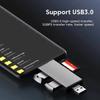 7-in-1 Multifunction USB 3.0 Card Reader U Disk Type-C/Micro USB/TF/SD Flash Drive Memory Card Reading Adapter Phone Accessories