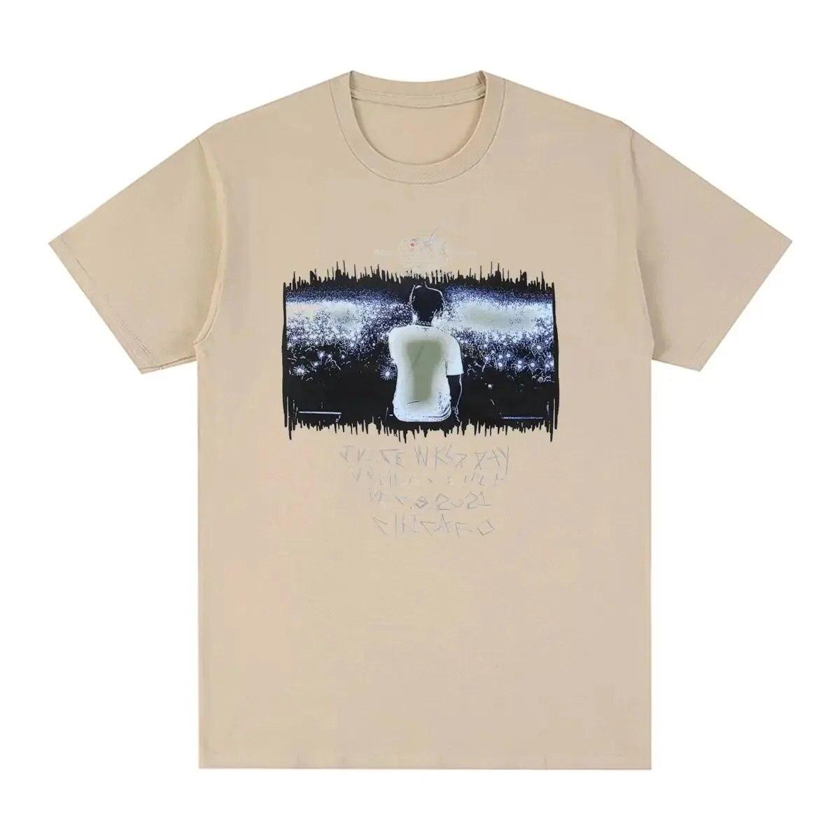 

Репер JUICE WRLD Бавовняна футболка унісекс Жіноча футболка в стилі хіп-хоп Модна футболка з коротким рукавом 2024 Літні великі футболки Топи L