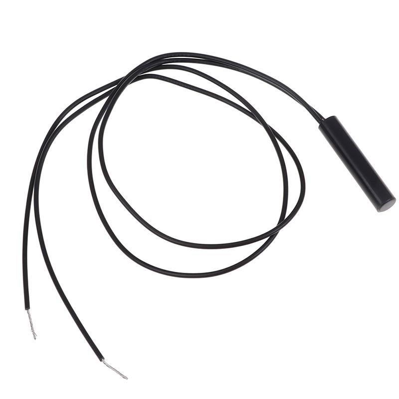2Pcs Cylindrical Mounting Reed Proximity Switch Normally Open Magnetic Sensor