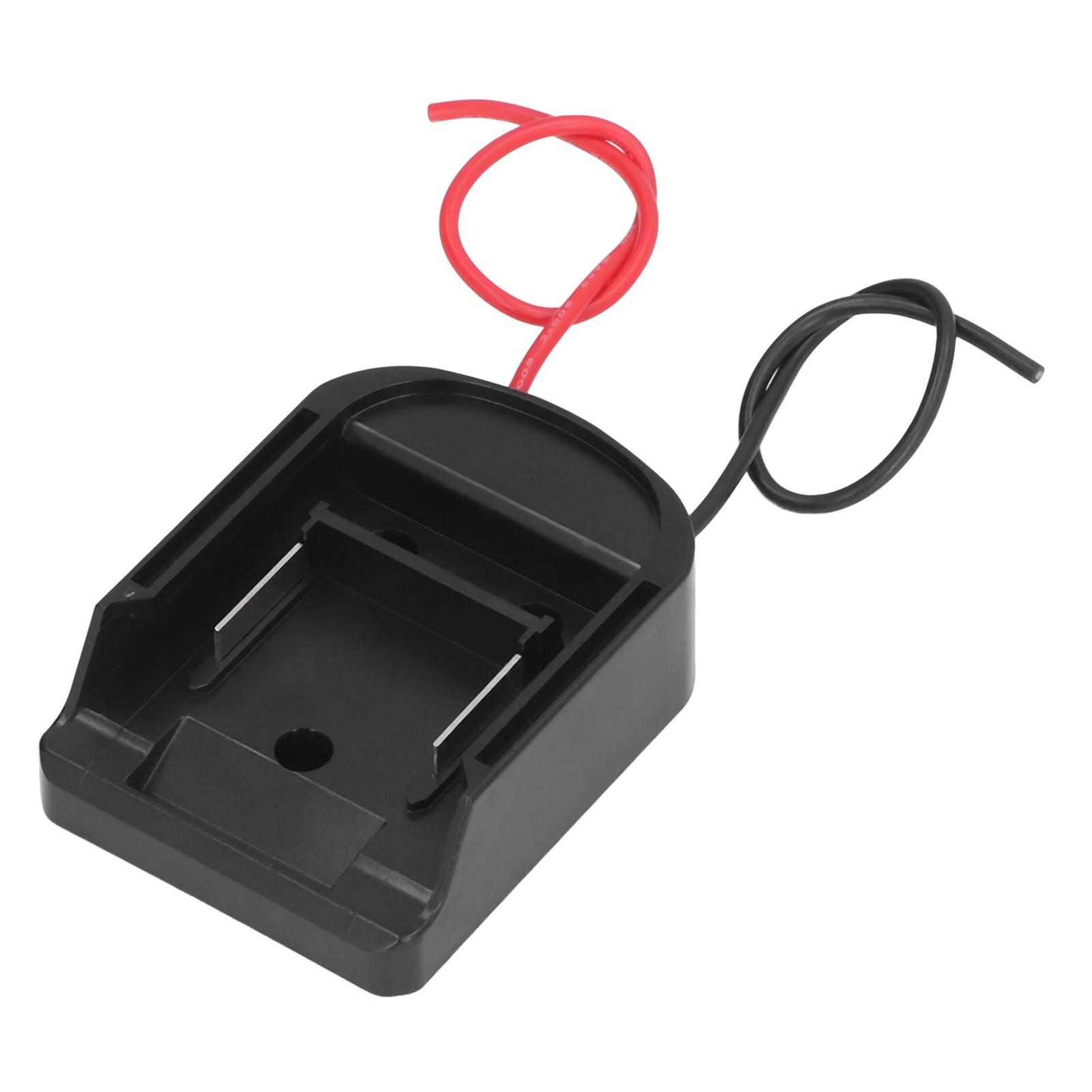 

Адаптер-конвертер для аккумулятора, док-станция, разъем питания 14AWG с переключателем для DIY 14,4–60 В Тип 1