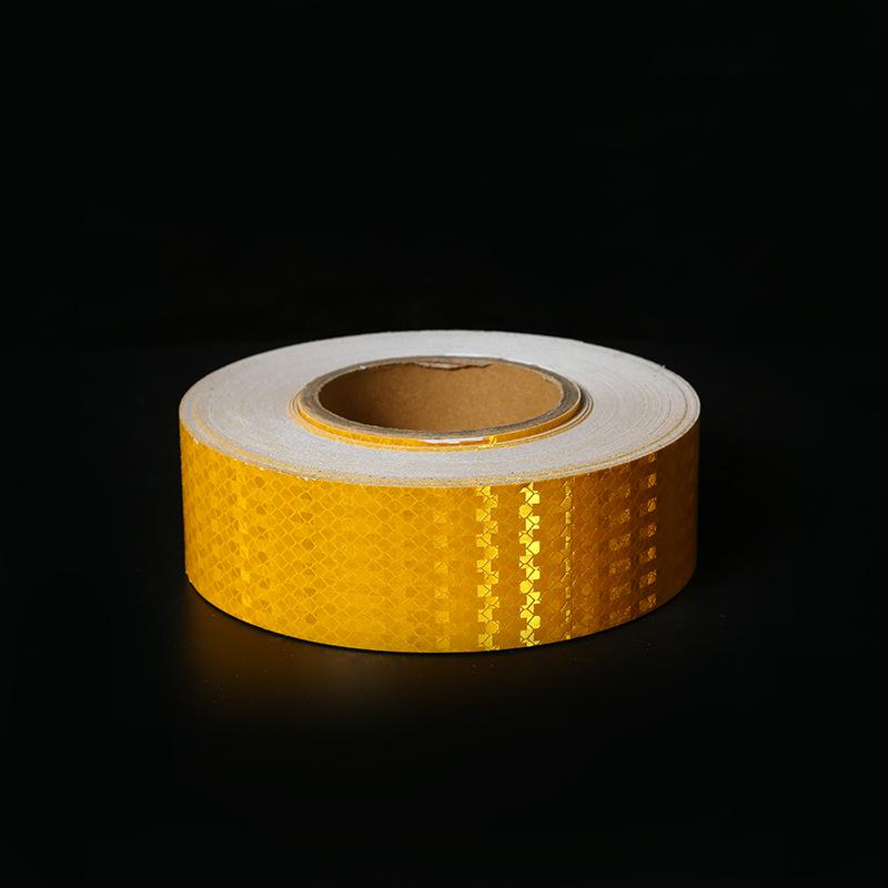 Solid Color High-Intensity Reflective Safety Tape for Anti-Collision & Traffic Warning