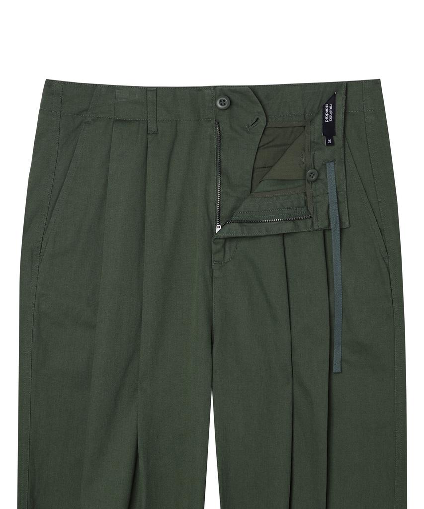 Musinsa Standard Cotton Wide Balloon Pants [Sage Green]