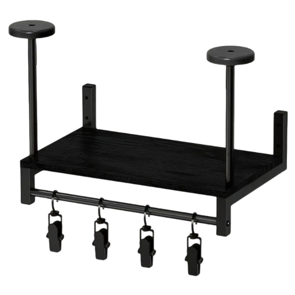 With Hooks Helmet Display Stand Wall Mount Cycling Equipment Holder  Sports Gear Accessories