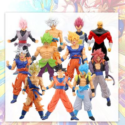 Figurină Son Goku Super Saiyan de 18 cm Anime Dragon Ball Goku DBZ Figurină de Acțiune Jucării Model Cadouri Figurine Colecționabile pentru Copii