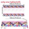 Party Stitch Tablecloth With Waterresistant Material For Kids Birthday Decor