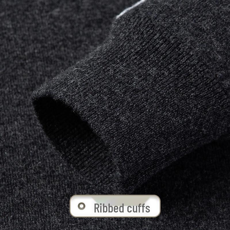 Men's 100% Merino Wool Turtleneck Sweater