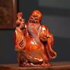 Solid Wood Carving Ornament Home Living Room Decoration Rosewood Arts and Crafts Festival A Birthday Present Wooden Statue