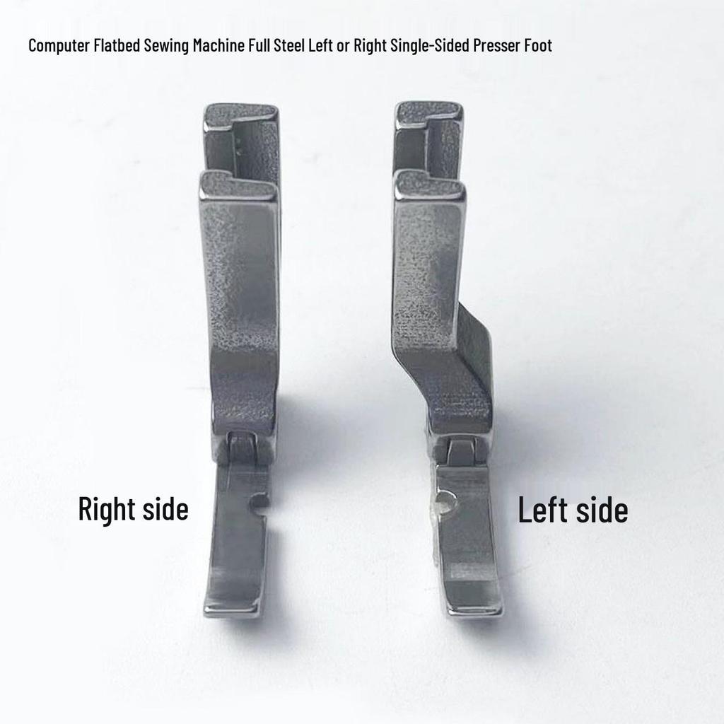 Einseitiger Stahl-Flachbett-Nähmaschinen-Nähfuß für P36N/P36LN - Ideal zum Reißverschlussnähen