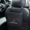 GLC GLB Auto Leder Aufbewahrungstasche Sitzlehne Organizer Box Mülleimer Für Mercedes Benz AMG W203 W206 W220 W205 W211 W212 W201