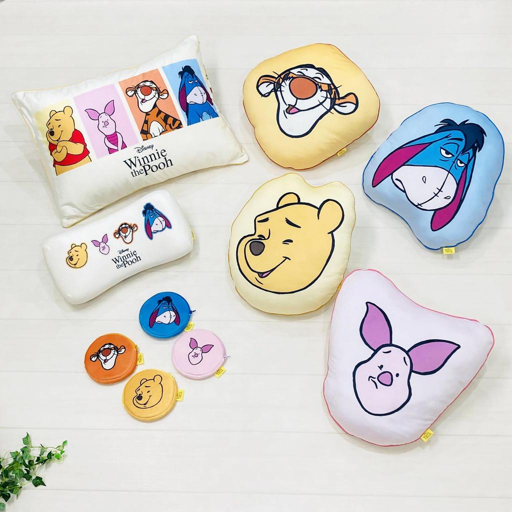 MORIPiLO Disney Winnie the Pooh Piglet Body Pillow Soft and Soft to the Soft Plush Nap 40x40x10cm Face Disney Character Pillow by Morishita (Soft