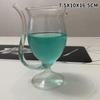 Borosilikatglas Cocktailgläser mit integriertem Strohhalm Transparentes Design Perfekt für Hausbar Partys Getränkeservice