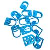 @ Assorted Colour & Design Plastic Cake Block Shapes 12Pc Zr-2235-60%Off