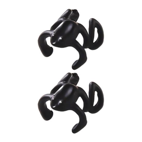 

1/2/3 пары серег в форме лягушек, клипсы, сплав, гальваническое покрытие, ювелирные аксессуары 1 Pair