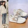 Spring and summer girls' double net Forrest Gump shoes, sports shoes, moral training shoes