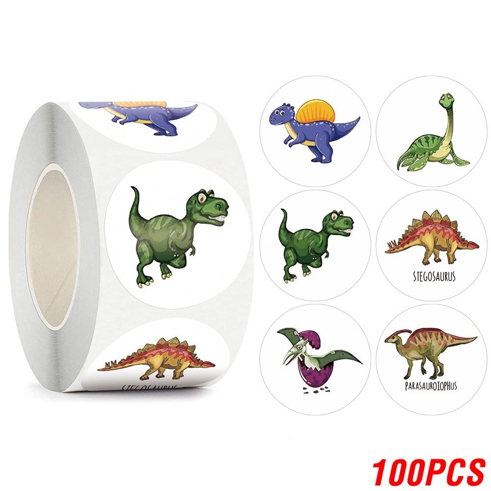 100-500Pcs Premium-Quality Children S Top-Grade Cartoon Top-Grade Stickers Superior-Grade Little Superior-Grade Dinosaur Top-Grade Pattern