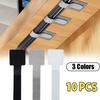 Reusable Cable Ties Velcro Ties Self-Adhesive Power Cord Cable Holder Adjustable Cord Storage Desktop Organiser Manager