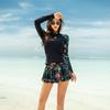 Fruitry Women Swimwear Skirt Rash Guard Set Fruitry Fg Girsj01