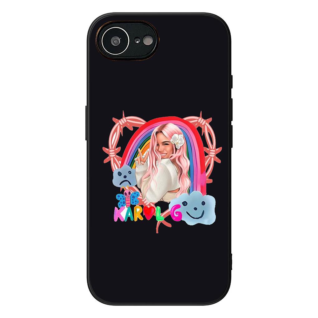 Soft Phone Cover for Apple iPhone 17 16 14 15 Pro Max Plus 15+ 16E XR ProMax Air Case Karol G Manana Sera Bonito Casing