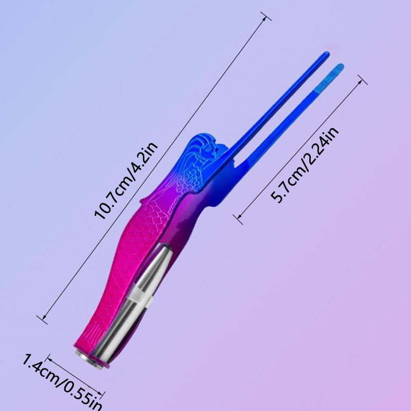 Baby Ear Cleaner Tweezer Soft Ear Picks Led Flash Light Ear Wax Curette Picker Ear Cleaning Tools Ear Wax Dog Removal Earpick