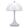 Nordic Mushroom Table Lamp Bud Shape Ambient Light 3 Color Touch Control Lamp Rechargeable USB Battery Powered for