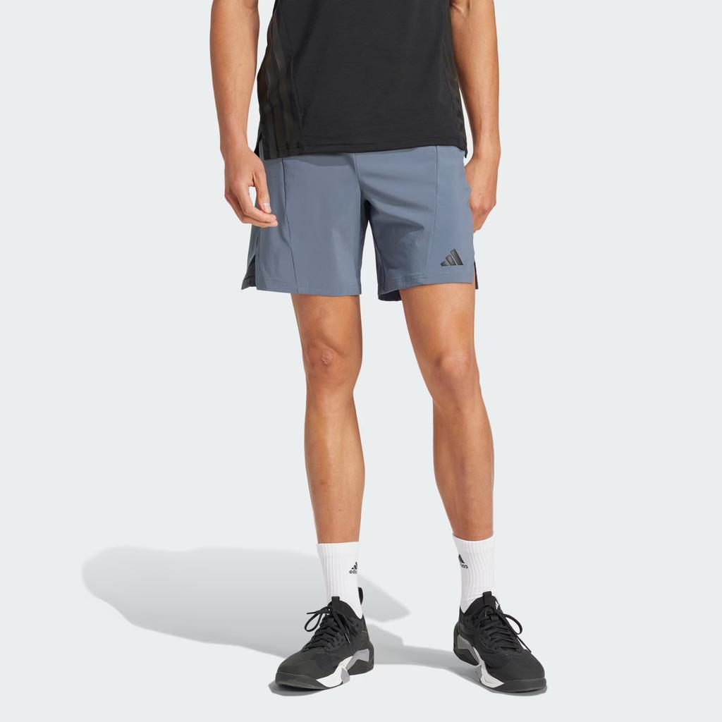 Adidas Training Fashion Minimalist Sports Casual Shorts Men Shorts Gray JI8136