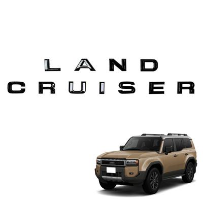 HUDIY Nová řada Land Cruiser 250 Přední LAND CRUISER řady 250 2024 Kapota Logo auta ABS 3D Vlastní Vnější Včetně japonského návodu k použití Emblém,