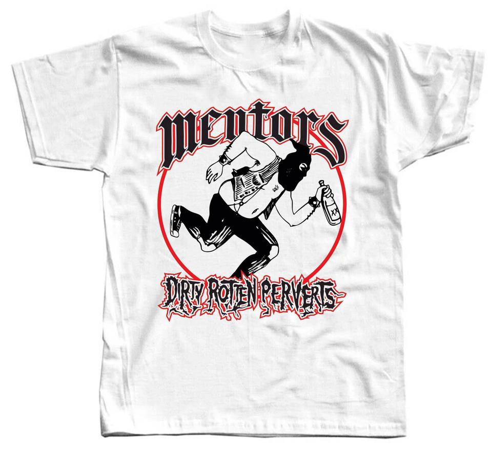Футболка с коротким рукавом The Mentors Хлопок Белый Женская Мужская Размеры от S до 5XL Унисекс Футболка L 1790₽