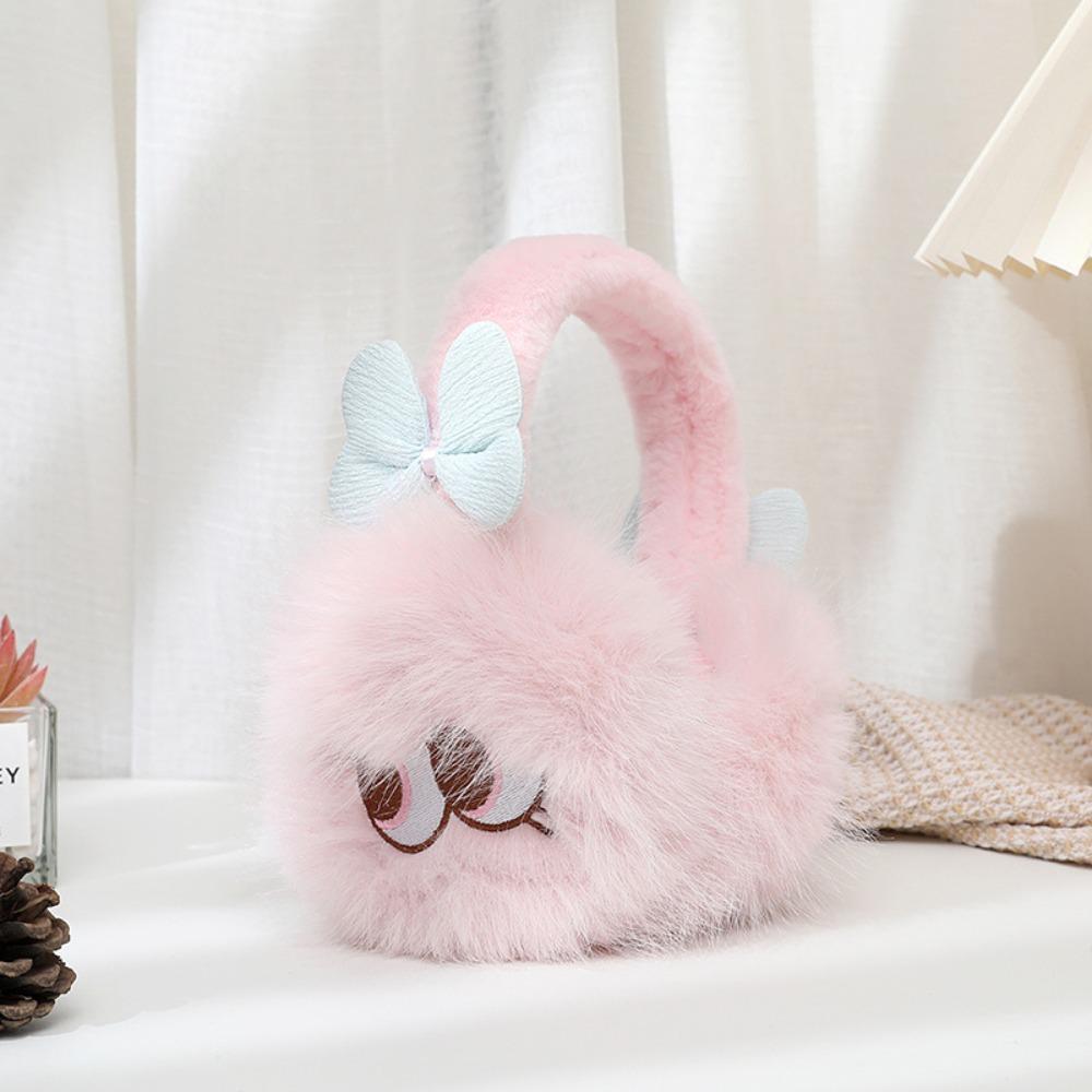 Thickened Foldable Earmuffs Cold Protection Faux Fur Ear-Muffs  For Women Men Outdoor