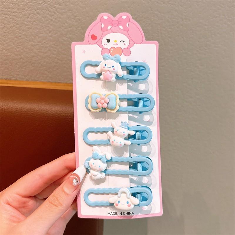 Children'S Hairpin Bag Cloth, Duck Bill Clip Cloth, Bow Root, Princess Hairpin, Cute Little Flower Girl Hair Accessories