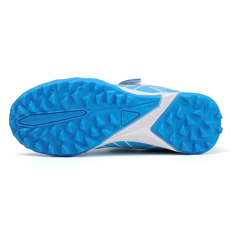 New Children's Velcro Football Training Shoes - No-Tie AGTF Sports Shoes for Students