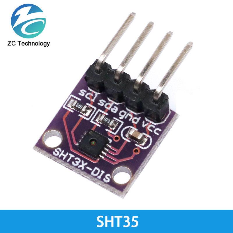 SHT30 SHT31 SHT35 temperature and humidity sensor module I2C communication numeric wide voltage