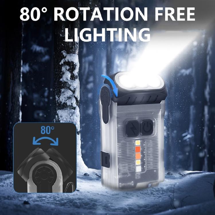 Cycling Camping Outdoor Pocket Flashlight Hiking Water Proof Torch Handheld Small Pocket Clip Torch Hat Clip Flashlight
