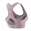 One-piece Fixed Cup High-strength Shockproof Gathered Sports Bra for Women Thin Style Beautiful Back Sports Bra