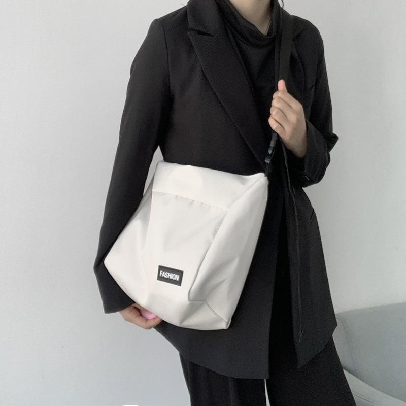 Canvas Bag Women Crossbody Bag Shoulder Workwear Bag Messenger Street Trend