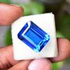 Natural Blue Sapphire Loose Gemstone AAA Quality 18 Ct Emerald Shape September Birthday Birthstone