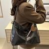 Retro Large Capacity Women's Tote Bag able Casual Double Shoulder Backpack for Autumn Winter Arrival Trendy Handbags