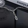 JMXD Metal Chain Necklace for Women Y2K Layering Necklace Minimalist Pendant Choker Statement Piece Hypoallergenic Daily Jewelry Gift