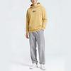 Adidas Lettered Hooded Drop Shoulder Long Sleeve Sweatshirt Unisex sweatshirt Yellow JX9433