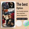 The Godfather Classic Movie Posters Phone Case For iPhone 16 15 14 13 12 11 Plus Pro Max High-end Luxury Magsafe Sheepskin