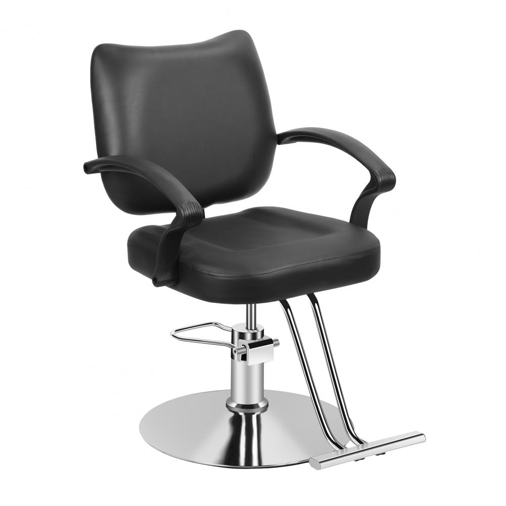 Premium Hydraulic Stylist Chair, 360° Swivel Rolling Salon Beauty Chair, Heavy Duty Pump, 330lbs Max Load