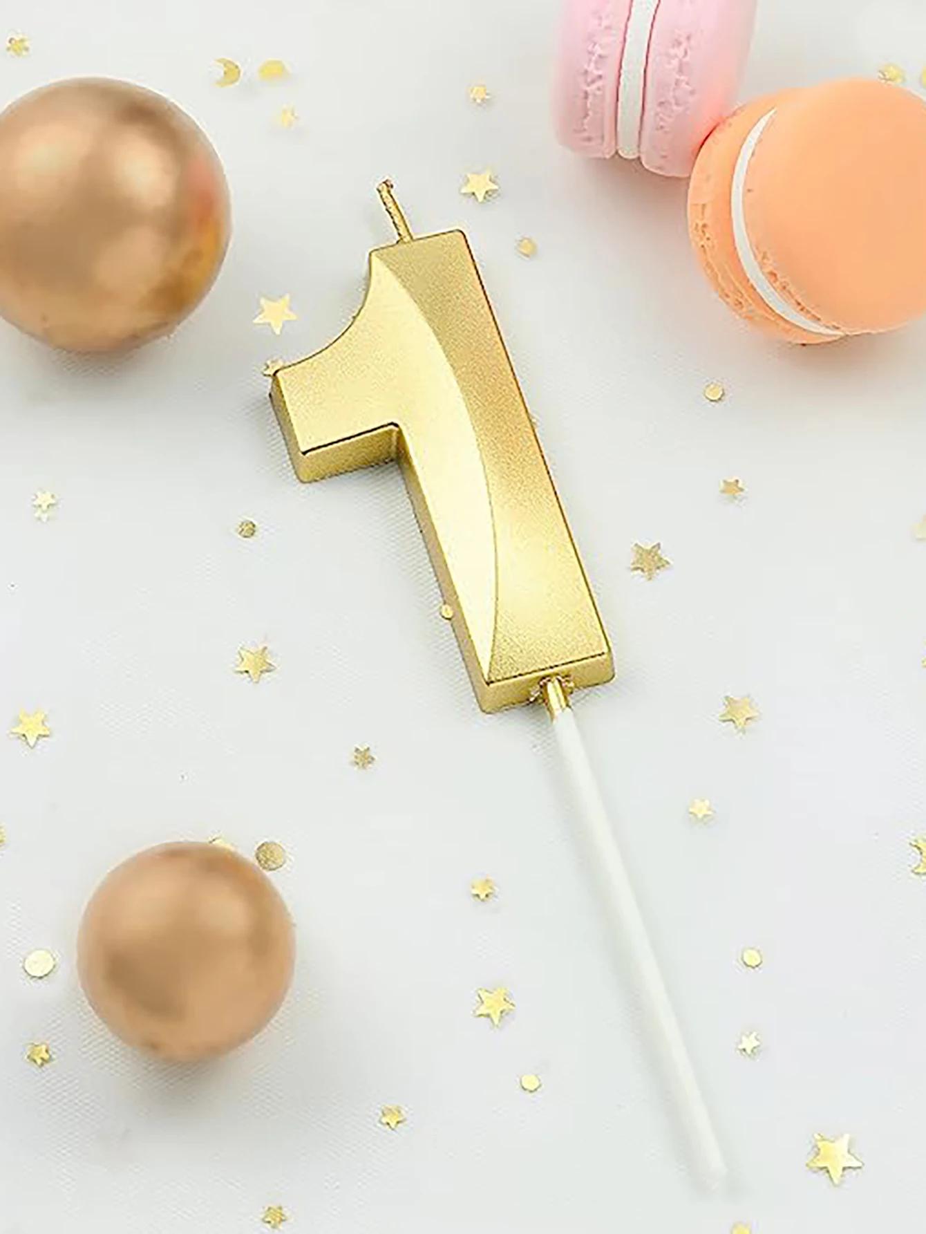 

1 шт.-Свечи для торта на день рождения, цифровые свечи для торта, сверкающие украшения для торта для вечеринок, свадеб и украшений на день рождения