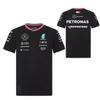 Tricou elegant 2024 F1 -benz Team cu mânecă scurtă și croială confortabilă largă