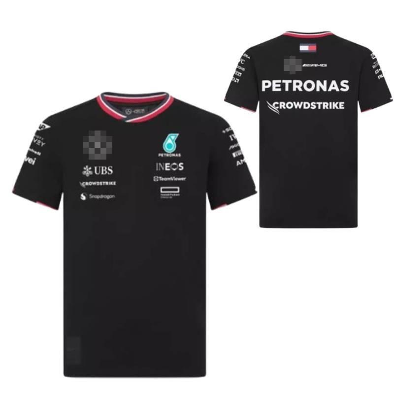 Tricou elegant 2024 F1 -benz Team cu mânecă scurtă și croială confortabilă largă