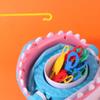 Plastic Sharks Trap Board Desktop Game Trickery Fishing Bite Shark Toy  Birthday Present