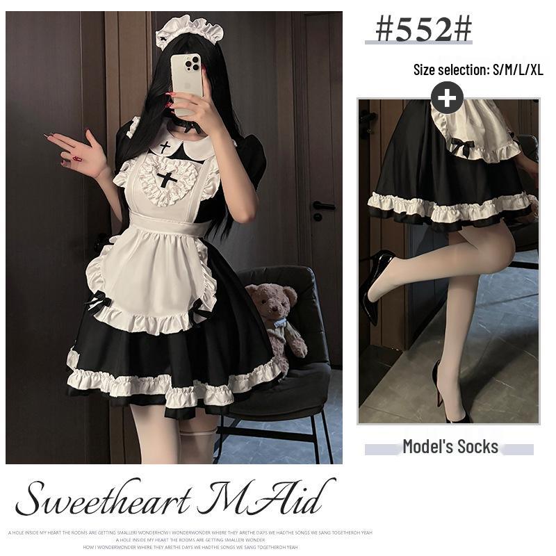 

Xianyi Японське Аніме М яка Дівчина Горнична Косплей Набір - Класична Форма для Рольових Ігор Large